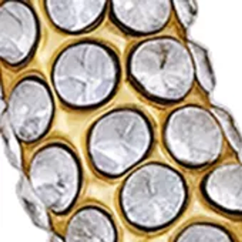  14K Gold-Plated Pearl Hoop Earrings 