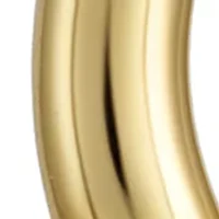 Two-Tone White Pearl Drop Earrings in 14K Gold