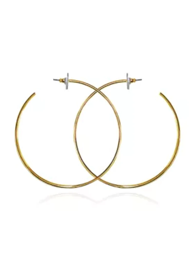 Gold Hoop Earrings