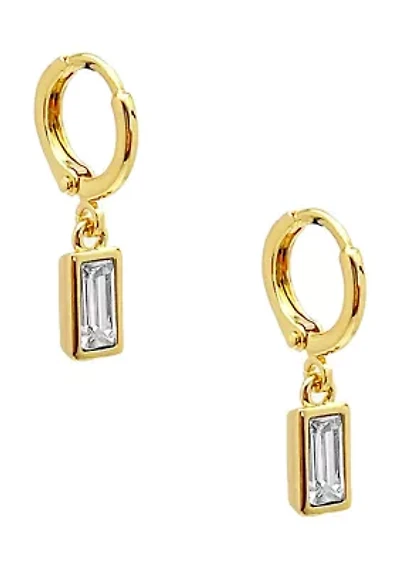 Gold Huggie Earrings