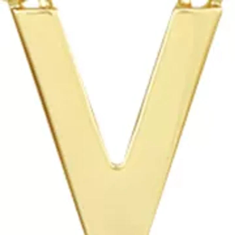 "V" Lariet Necklace