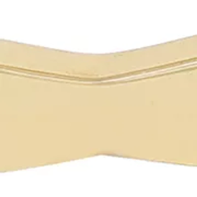Gold-Tone "V" Cuff Bracelet