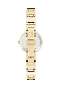  Women's Quartz Diamond Accented Bracelet Watch