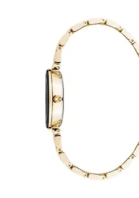  Women's Quartz Diamond Accented Bracelet Watch