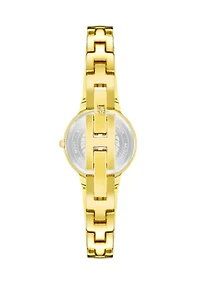 Women's Quartz Pink Round Bangle Watch