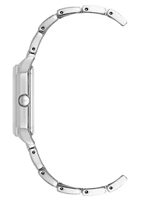 Anne Klein Women's Quartz Silver-Tone Octagonal Metal Alloy Bracelet Watch