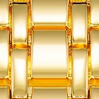  Women's Rectangular Gold Tone Watch