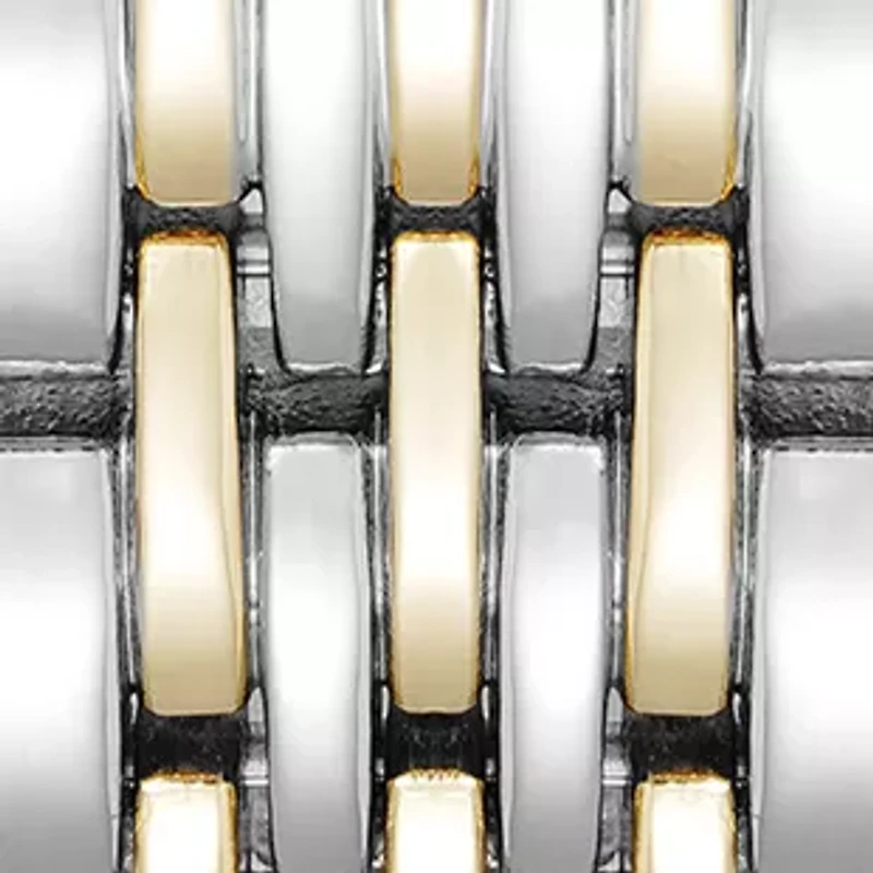 Women's Quartz Jet Round Two-Tone Bracelet Watch