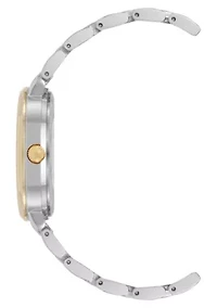 Anne Klein Women's Quartz Round Roman Numeral Two-Tone Metal Alloy Watch, 32mm