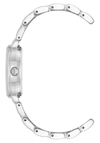 Anne Klein Women's Quartz Classy Silver-Tone Metal Alloy Watch, 30mm