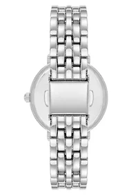 Anne Klein Women's Quartz Classy Silver-Tone Metal Alloy Watch, 30mm