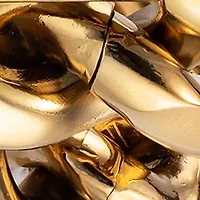 Gold-Tone Mixed Metal Chain Bracelet compatible with 42/44/45/Ultra(49mm) Apple Watch®