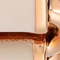 Rose Gold-Tone Mixed Metal Chain with Blush Enamel Apple Watch Band