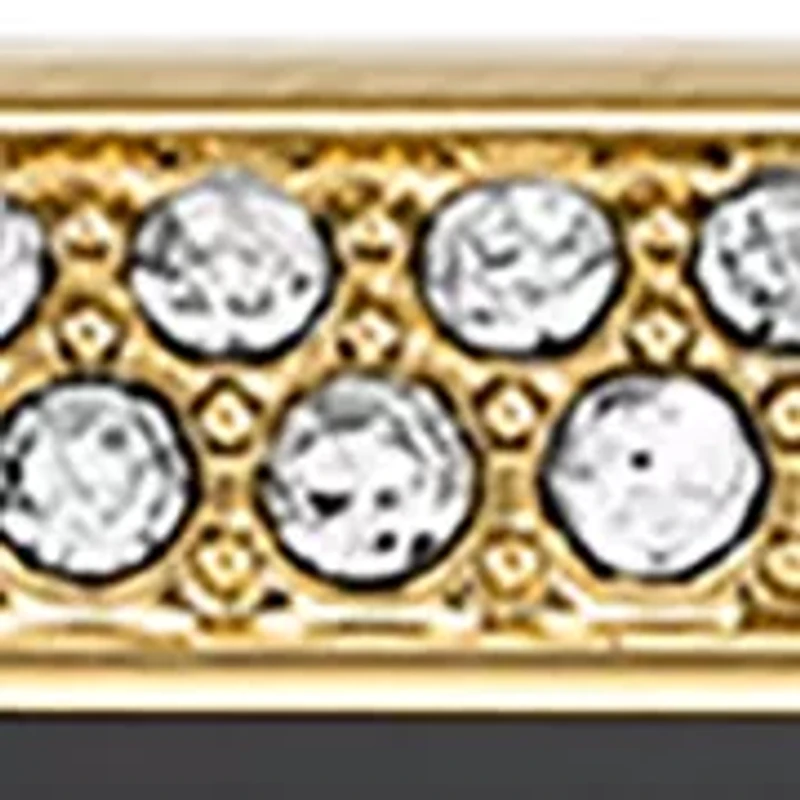 Gold Tone Mixed Metal Bumper with Crystal Accents for 44 Millimeter Apple Watch®