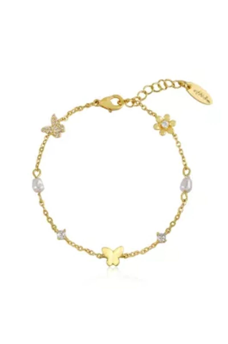 Ettika Subtle Butterflies Bracelet