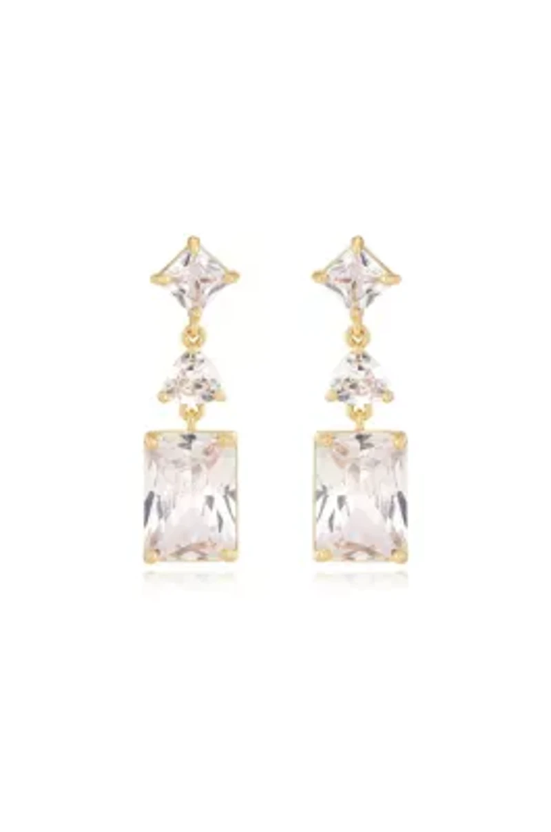 Ettika Reflective Dangle Earrings