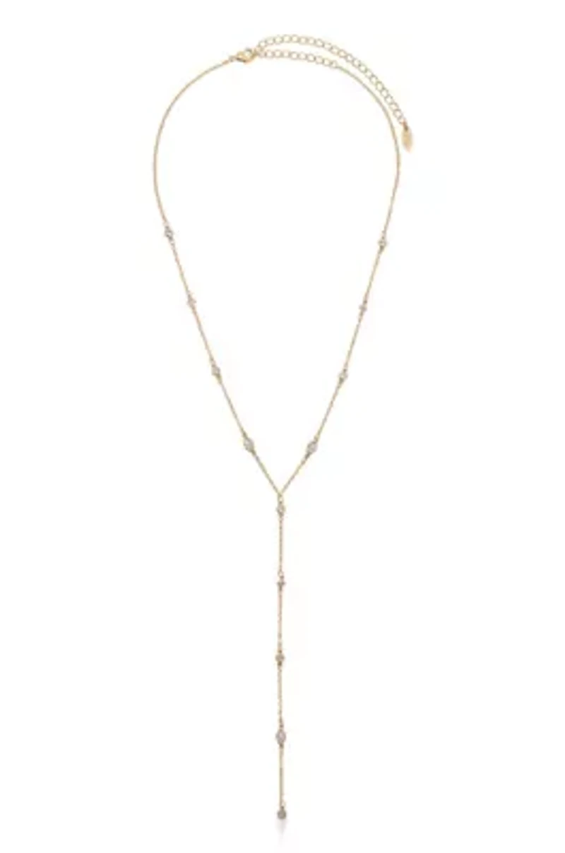 Ettika Simple Statement Dotted Lariat