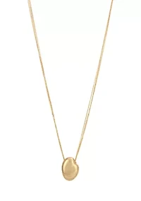 Gold Tone Extender Multi Long Chain Necklace
