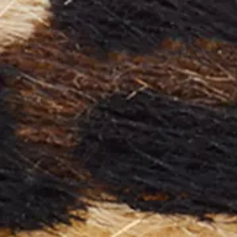 Leopard Metal Disc Stretch Bracelet