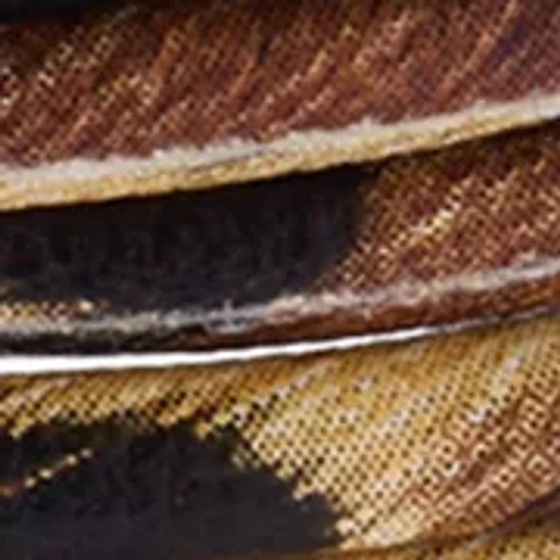 Multi Row Leopard Printed Cord Bracelet