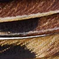  Multi Row Leopard Printed Cord Bracelet