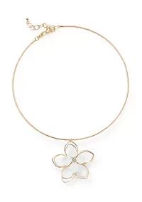 Flower Pendant Necklace