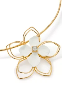 Flower Pendant Necklace