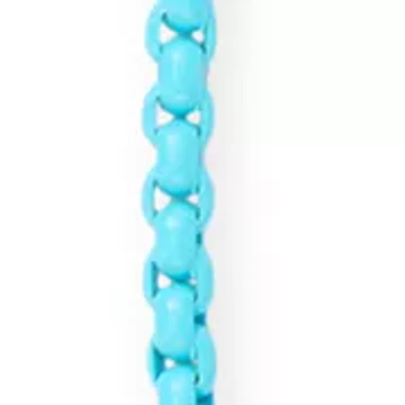 Multi Row Beaded Fish Pendant Necklace