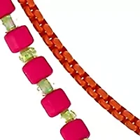 Beaded Fish Pendant Necklace