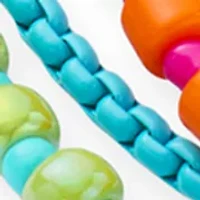 Multi Row Beaded Fish Charm Bracelet