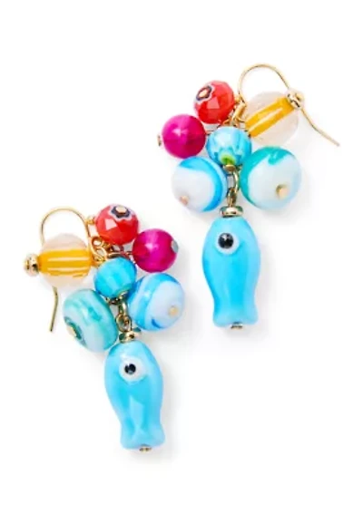 Fish Drop Earrings