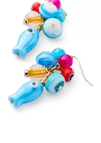 Fish Drop Earrings