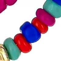  Double Beaded Gypsy Hoop Earrings 