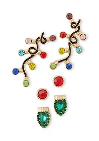 Christmas Stud Earring Set