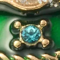 Gold Tone Christmas Tree Trio Earring Set