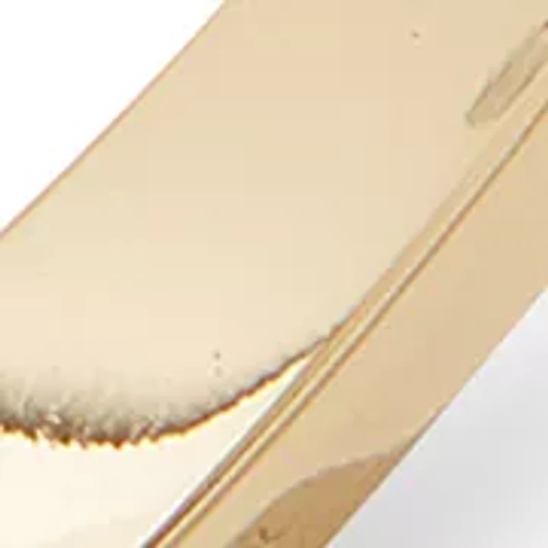 Gold Tone Crystal Bypass Cuff Bracelet