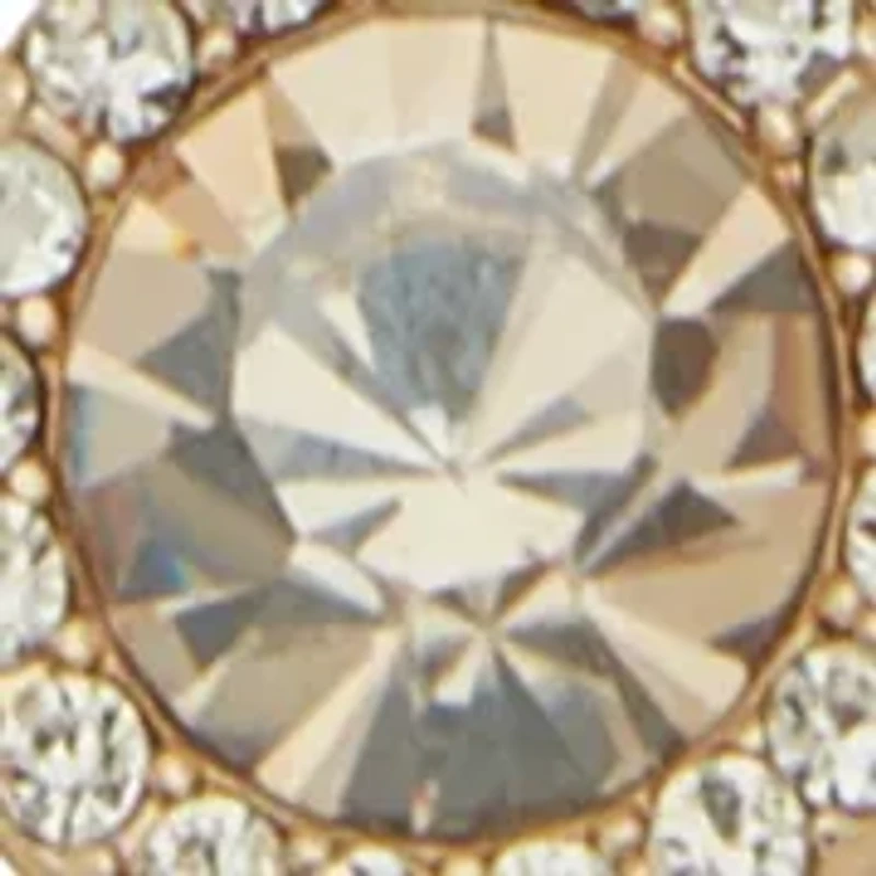 Pavé Inlay Stone Pendant Necklace