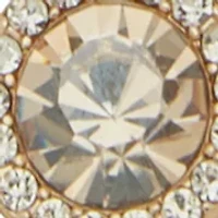 Pavé Inlay Stone Pendant Necklace