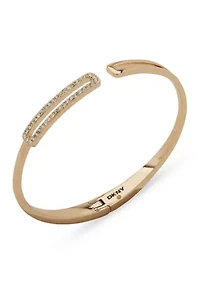 Open Pave Cuff Hinge Bracelet
