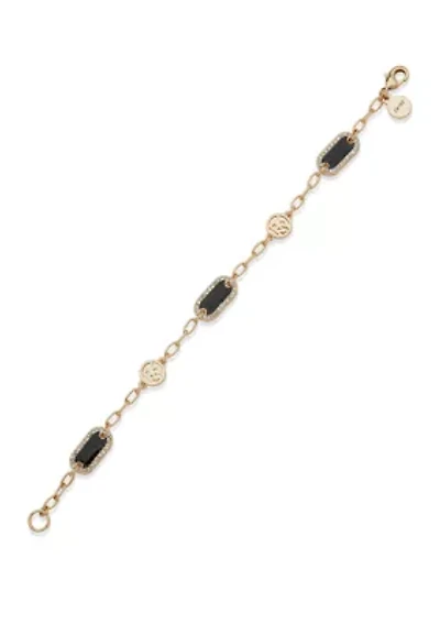  Jet Logo Enamel Flex Bracelet