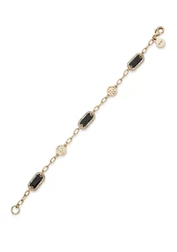  Jet Logo Enamel Flex Bracelet