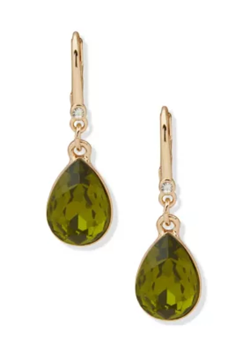 Crystal Teardrop Earrings