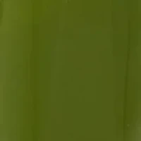 Silver Tone Green Resin C Hoop Earrings