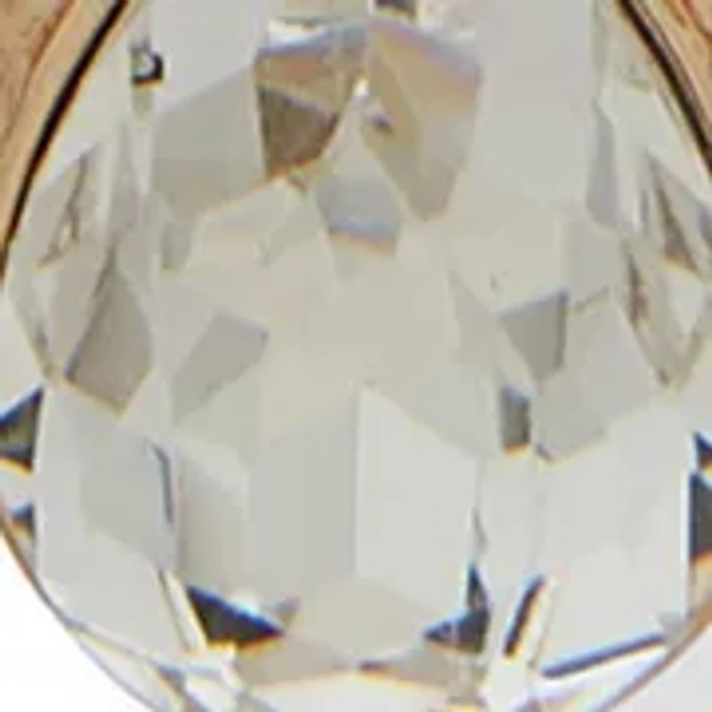 Pear Stone Ring Double Drop Earrings