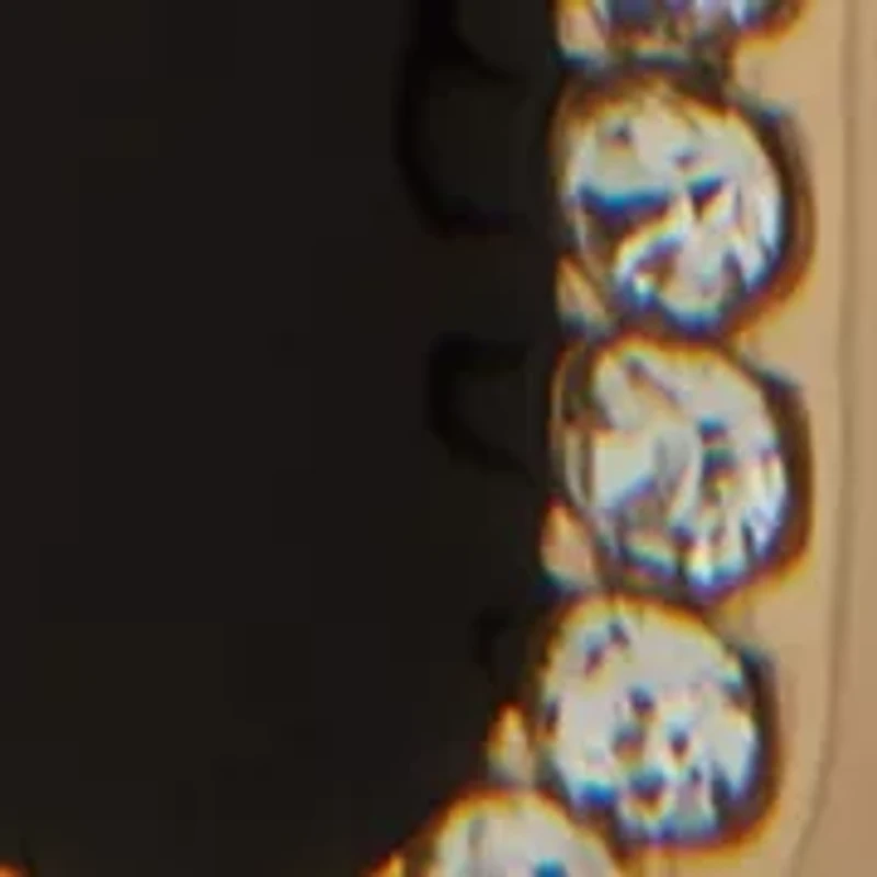 Jet Logo Enamel Drop Hoop Earrings