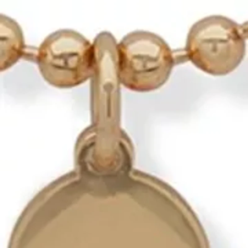 Crystal 2 Row Stone Pendant Necklace