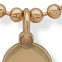 Crystal 2 Row Stone Pendant Necklace