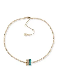 Baguette Pendant Necklace