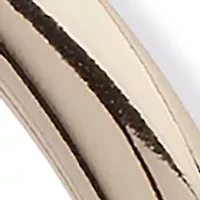 50 Millimeter Thick Hoop Earrings