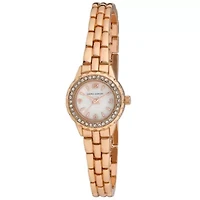 Link Crystal Bezel Bracelet Watch